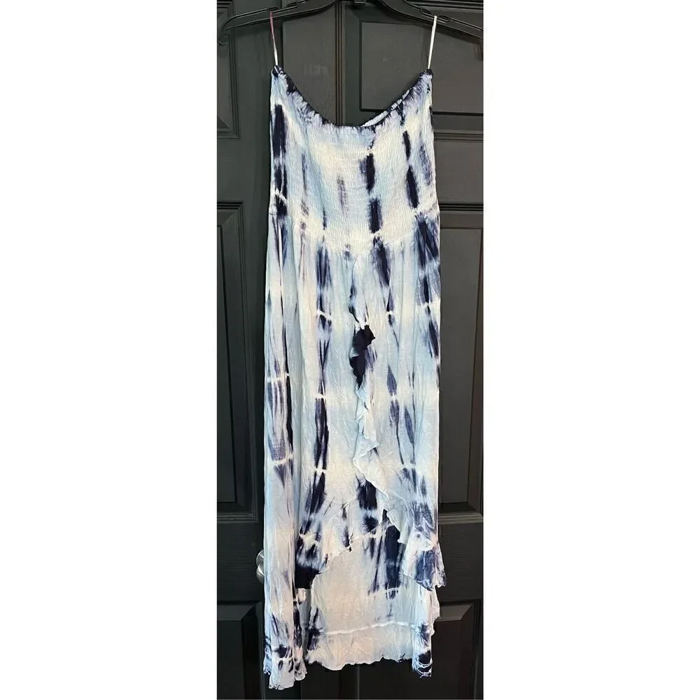 Raviya Womens Strapless Coverup Dress